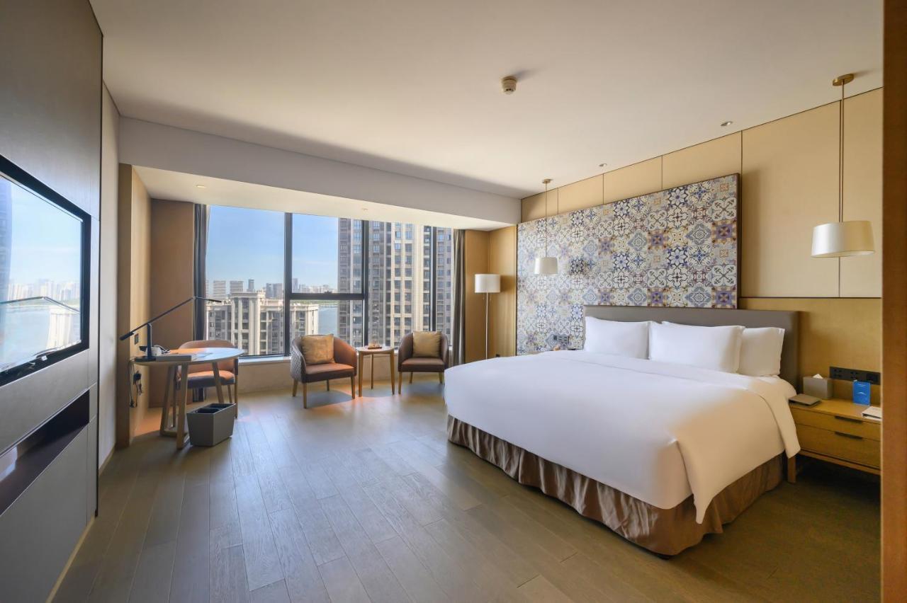 Hotel Wyndham Grand Plaza Royale Yuzhou Xiamen Wuyuan Bay Exterior foto