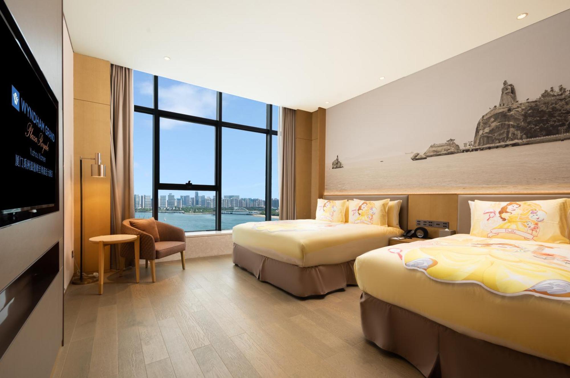 Hotel Wyndham Grand Plaza Royale Yuzhou Xiamen Wuyuan Bay Exterior foto