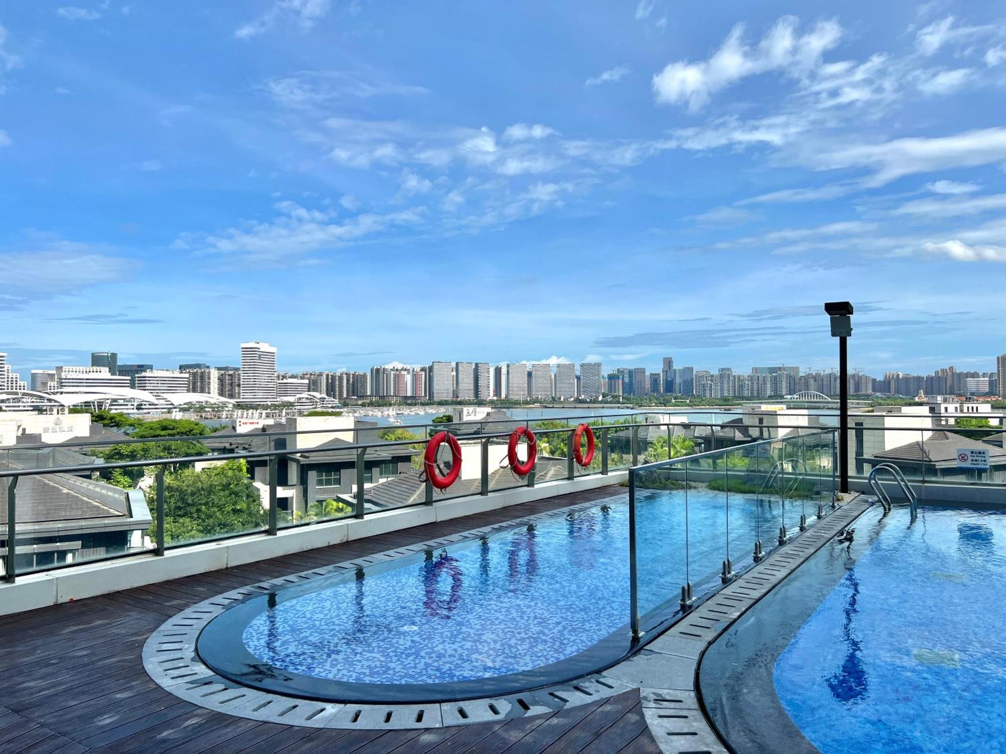 Hotel Wyndham Grand Plaza Royale Yuzhou Xiamen Wuyuan Bay Exterior foto