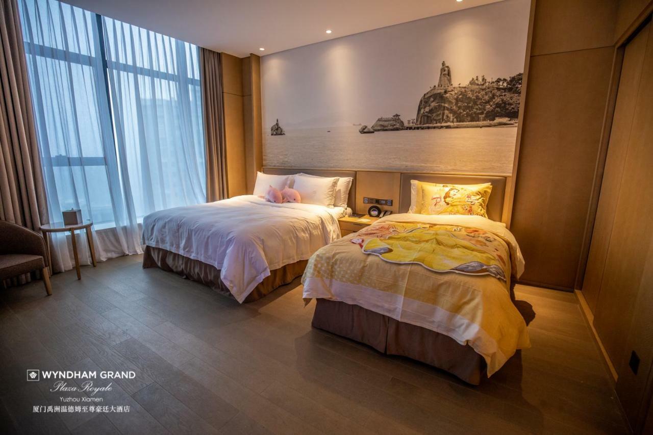 Hotel Wyndham Grand Plaza Royale Yuzhou Xiamen Wuyuan Bay Exterior foto